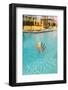 Palm Springs Pool Day-Bethany Young-Framed Photographic Print