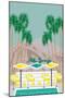 Palm Springs Pool-Jen Bucheli-Mounted Art Print