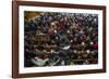 Palm Sunday celebration in a Paris Catholic church, France-Godong-Framed Photographic Print