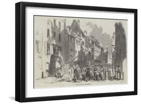 Palm Sunday in Spitalfields-null-Framed Giclee Print