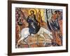 Palm Sunday Mosaic, Saint George's Greek Orthodox Church, Madaba, Jordan.-William Perry-Framed Photographic Print