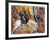 Palm Sunday Mosaic, Saint George's Greek Orthodox Church, Madaba, Jordan.-William Perry-Framed Photographic Print