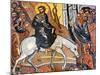 Palm Sunday Mosaic, Saint George's Greek Orthodox Church, Madaba, Jordan.-William Perry-Mounted Photographic Print