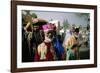 Palm Sunday Procession, Axoum (Axum) (Aksum), Tigre Region, Ethiopia, Africa-Bruno Barbier-Framed Photographic Print