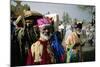 Palm Sunday Procession, Axoum (Axum) (Aksum), Tigre Region, Ethiopia, Africa-Bruno Barbier-Mounted Photographic Print