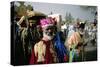 Palm Sunday Procession, Axoum (Axum) (Aksum), Tigre Region, Ethiopia, Africa-Bruno Barbier-Stretched Canvas