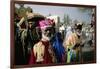 Palm Sunday Procession, Axoum (Axum) (Aksum), Tigre Region, Ethiopia, Africa-Bruno Barbier-Framed Photographic Print