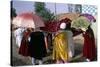 Palm Sunday Procession, Axoum (Axum) (Aksum), Tigre Region, Ethiopia, Africa-Bruno Barbier-Stretched Canvas