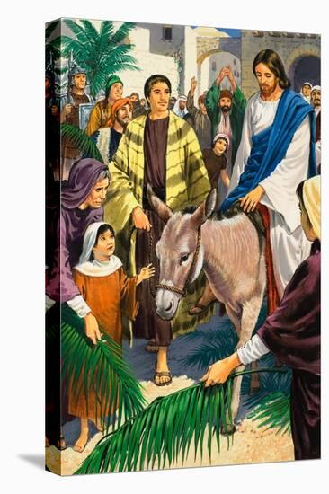 Palm Sunday-Clive Uptton-Stretched Canvas