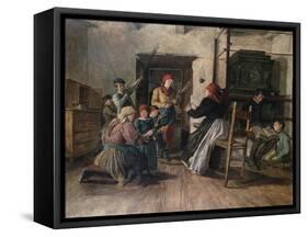 Palm Sunday-Ferdinand Georg Waldmuller-Framed Stretched Canvas