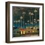 Palm Sunset-PI Studio-Framed Art Print