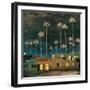 Palm Sunset-PI Studio-Framed Art Print