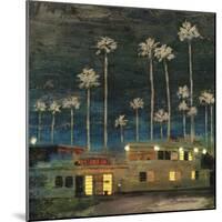 Palm Sunset-PI Studio-Mounted Art Print