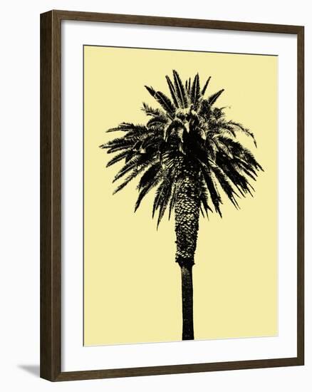 Palm Tree 1996 (Yellow)-Erik Asla-Framed Photographic Print