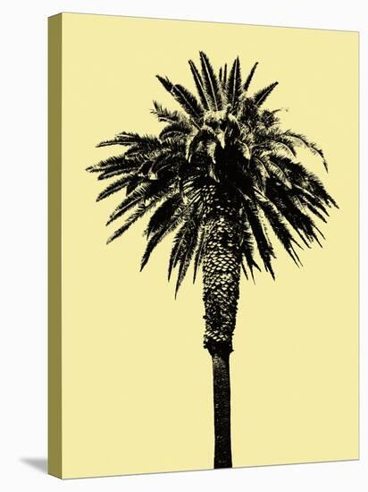 Palm Tree 1996 (Yellow)-Erik Asla-Stretched Canvas