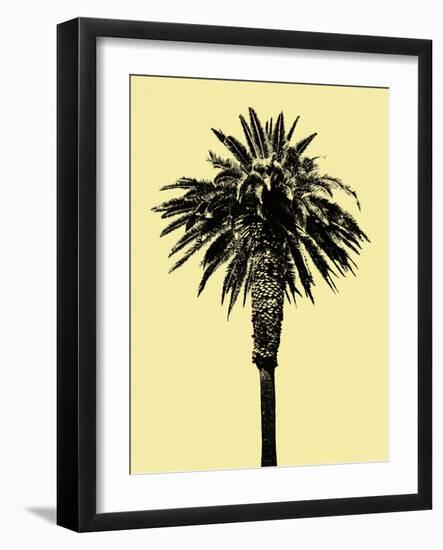 Palm Tree 1996 (Yellow)-Erik Asla-Framed Photographic Print