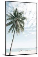 Palm Tree at the Beach 2-Photolovers-Mounted Photographic Print