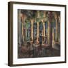 Palm Tree Cafe-Noemi Martin-Framed Giclee Print