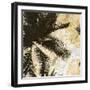 Palm Tree Gold 1-Kimberly Allen-Framed Art Print