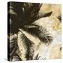 Palm Tree Gold 1-Kimberly Allen-Stretched Canvas