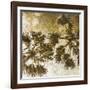 Palm Tree Gold 2-Kimberly Allen-Framed Art Print