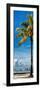 Palm Tree overlooking Downtown Miami - Florida-Philippe Hugonnard-Framed Photographic Print