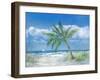 Palm Tree Paradise-Julie DeRice-Framed Art Print