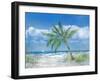 Palm Tree Paradise-Julie DeRice-Framed Art Print