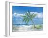 Palm Tree Paradise-Julie DeRice-Framed Art Print