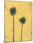 Palm Tree Silhouette-Jan Weiss-Mounted Art Print