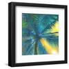 Palm Tree Sunset II-null-Framed Art Print