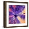 Palm Tree Sunset-null-Framed Art Print