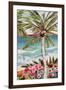 Palm Tree Wimsy II-Karen Fields-Framed Art Print