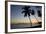 Palm Trees and Beach at Sunset-Frank Fell-Framed Photographic Print