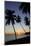 Palm Trees and Beach at Sunset-Frank Fell-Mounted Photographic Print