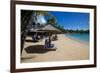 Palm Trees and Beach-Frank Fell-Framed Photographic Print