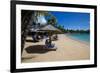 Palm Trees and Beach-Frank Fell-Framed Photographic Print