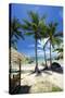 Palm Trees and Lamai Beach, Koh Samui, Thailand, Southeast Asia, Asia-Lee Frost-Stretched Canvas