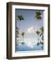 Palm Trees and Swimming Pool, Ko Chang, Kho Chang Island, Thailand-Gavriel Jecan-Framed Photographic Print