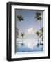 Palm Trees and Swimming Pool, Ko Chang, Kho Chang Island, Thailand-Gavriel Jecan-Framed Photographic Print