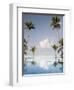 Palm Trees and Swimming Pool, Ko Chang, Kho Chang Island, Thailand-Gavriel Jecan-Framed Photographic Print