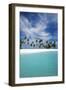 Palm Trees and Tropical Beach, Maldives, Indian Ocean, Asia-Sakis Papadopoulos-Framed Photographic Print