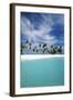 Palm Trees and Tropical Beach, Maldives, Indian Ocean, Asia-Sakis Papadopoulos-Framed Photographic Print