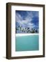 Palm Trees and Tropical Beach, Maldives, Indian Ocean, Asia-Sakis Papadopoulos-Framed Photographic Print