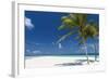 Palm Trees and Tropical Beach, Maldives, Indian Ocean, Asia-Sakis Papadopoulos-Framed Photographic Print