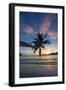 Palm Trees and Tropical Beach, Southern Mahe, Seychelles-Jon Arnold-Framed Photographic Print