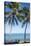 Palm trees, Anse Vata beach, Noumea, New Caledonia, Pacific-Michael Runkel-Stretched Canvas