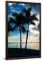 Palm Trees at Sunset - Florida-Philippe Hugonnard-Framed Photographic Print