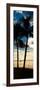 Palm Trees at Sunset - Florida-Philippe Hugonnard-Framed Photographic Print