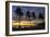 Palm Trees at Sunset on Playa Guiones Surfing Beach-Rob Francis-Framed Photographic Print